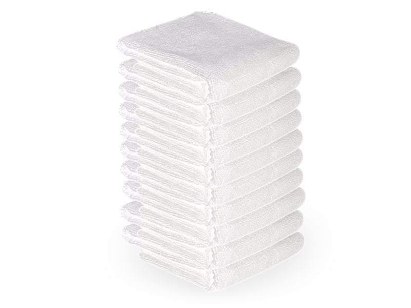 Mikrofaser-handtuch 73x40cm 10 st. Weiss