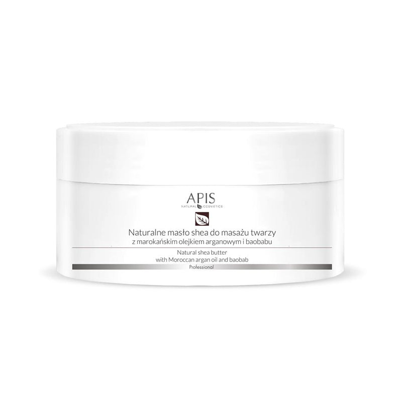 Apis natürliche Sheabutter mit Arganöl. für Gesichtsmassage 100g