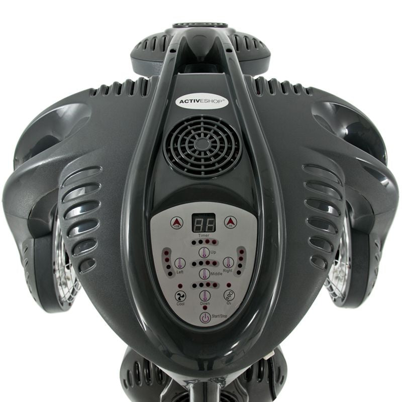 Gabbiano infrarothaube trockenhaube mit stativ gl-505s grau