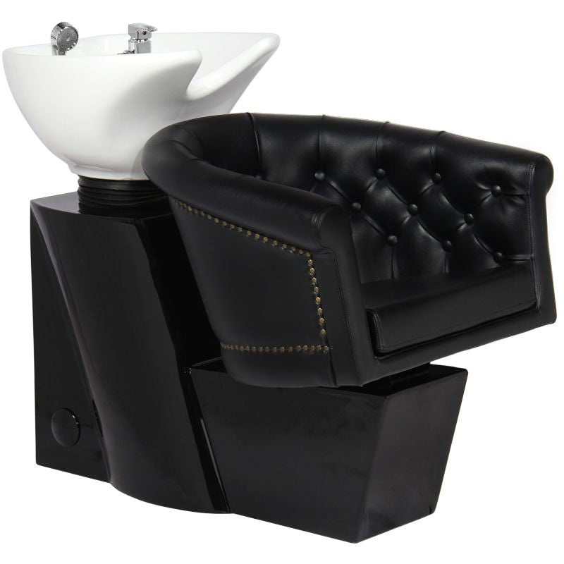 Gabbiano black hairdressing wash unit London