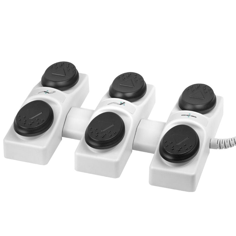 Foot drive for azzurro seat 3 motors