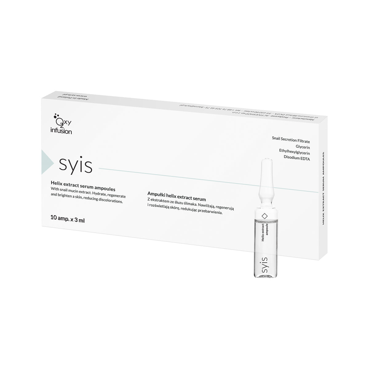 Syis Helix extract serum ampullen 10x3ml