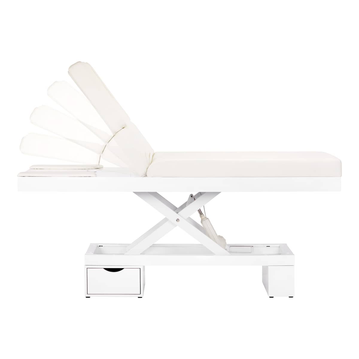 Spa kozmetička sofa azzurro 815b u sjajno bijeloj boji