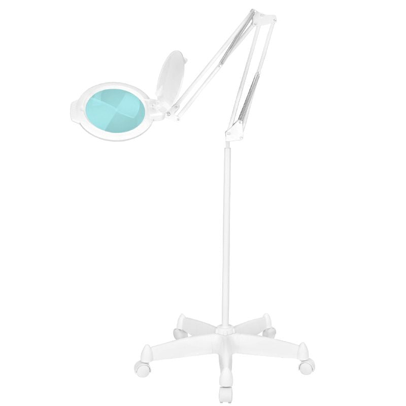 Lupenlampe lupenleuchte led moonlight 8013/6" white mit stativ