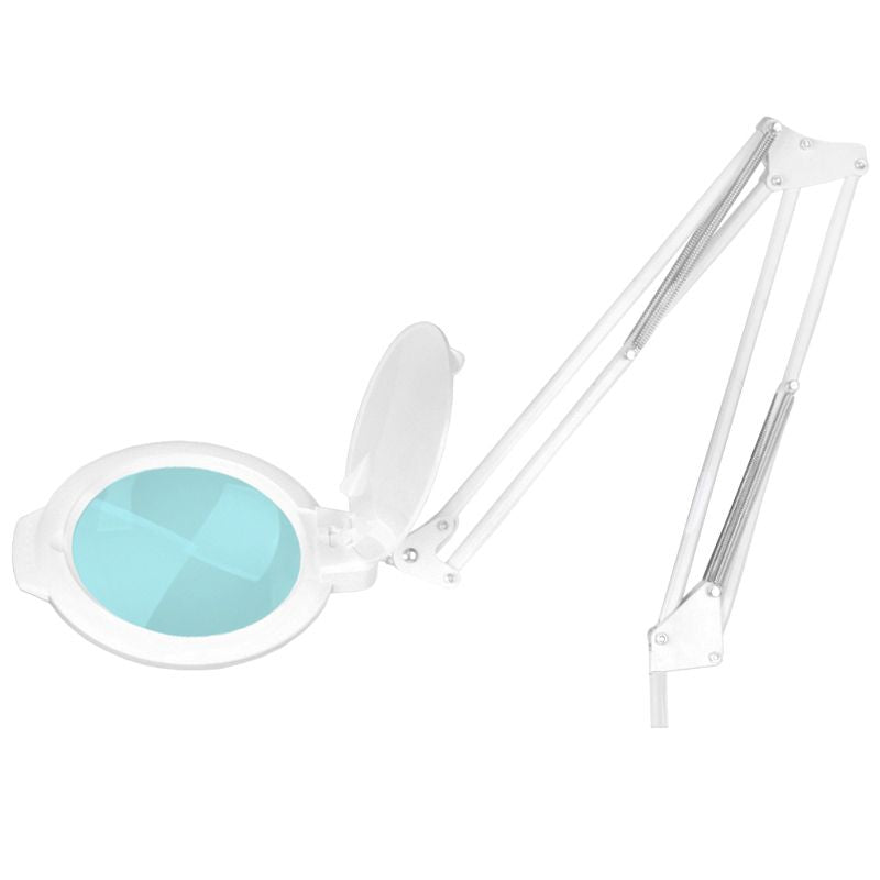Lupenlampe lupenleuchte led moonlight 8013/6" white mit stativ