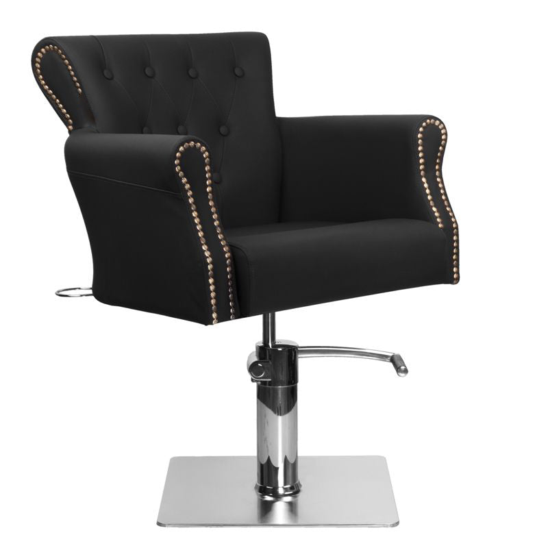 Hair system friseurstuhl ber 8541 schwarz