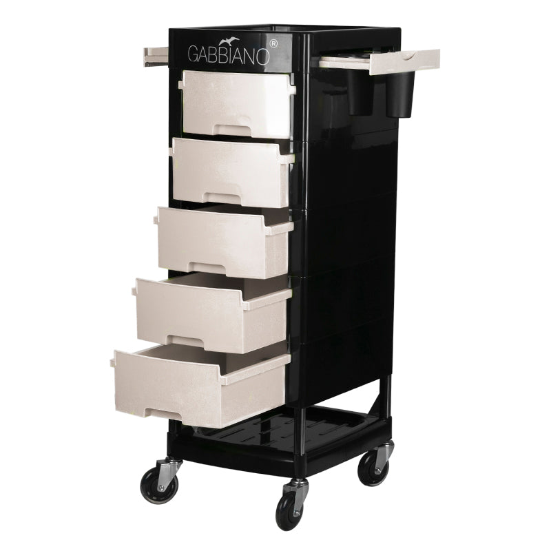 Gabbiano friseurwagen ft65 black/white