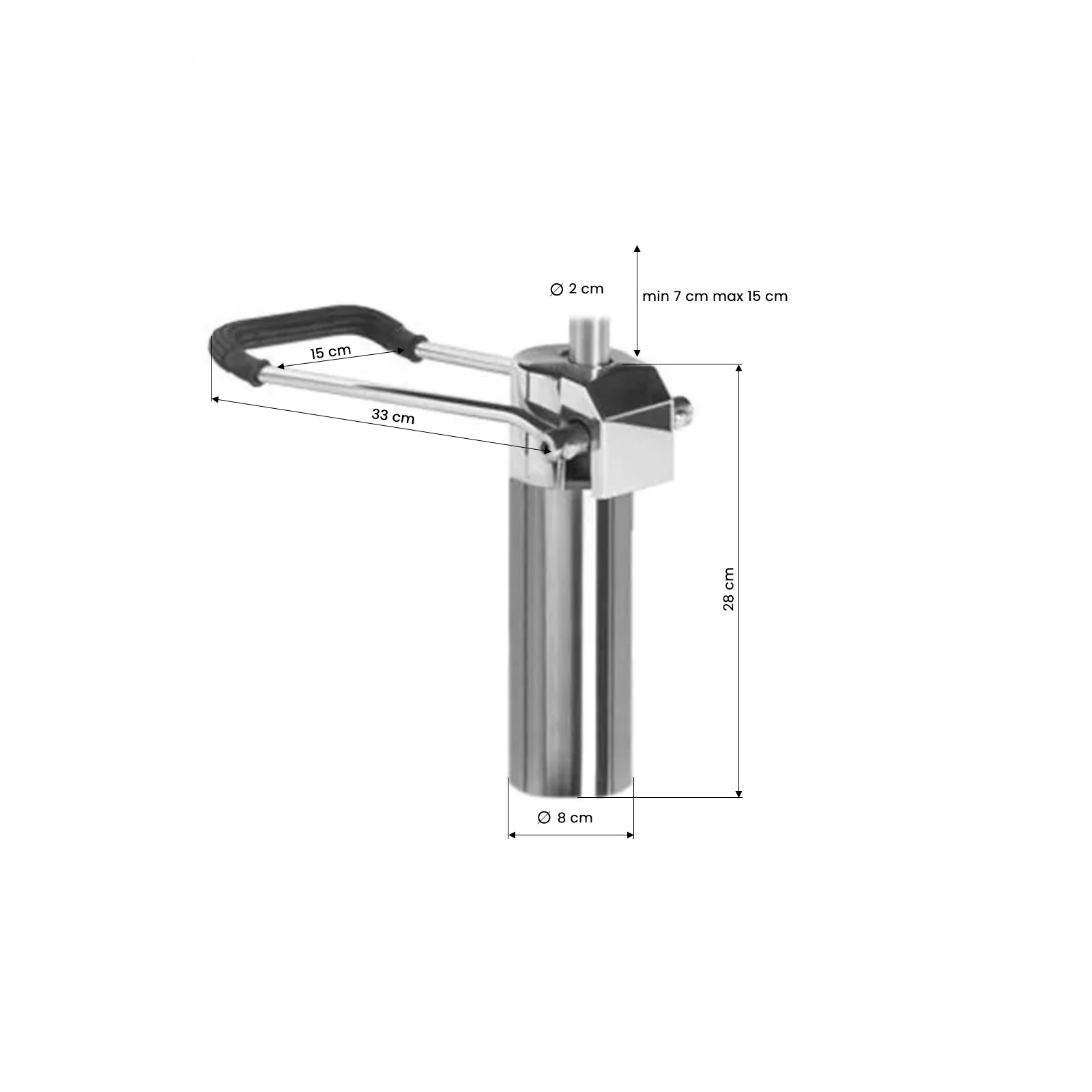 Actuator for the barber's chair d04