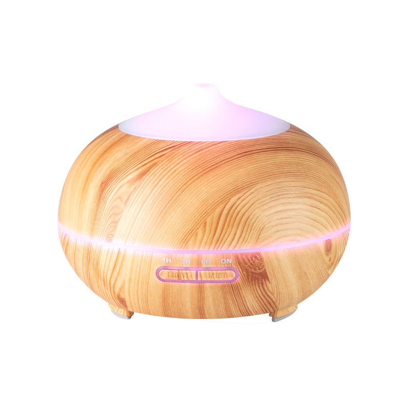 Aroma difuzor ovlaživač zraka spa 06 svijetlo drvo 400 ml + timer