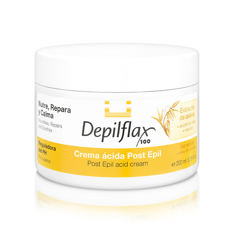 DEPILFLAX 100 SÄURECREME NACH DER ENTHAARUNG 200ML