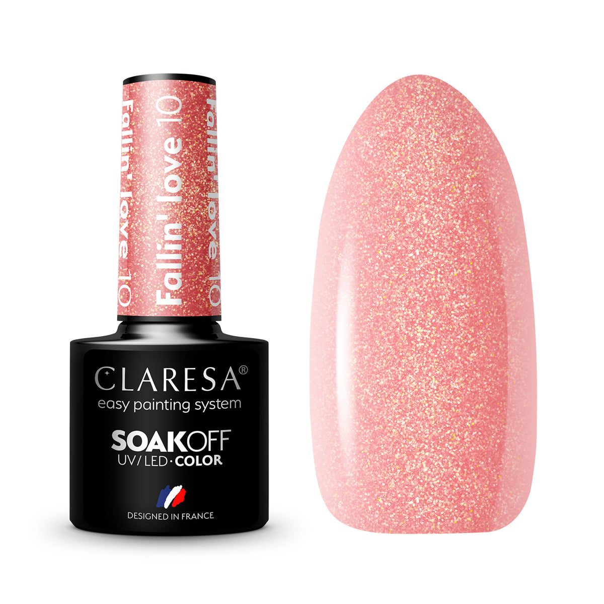 CLARESA Gel Politur FALLIN"LOVE 10 -5g