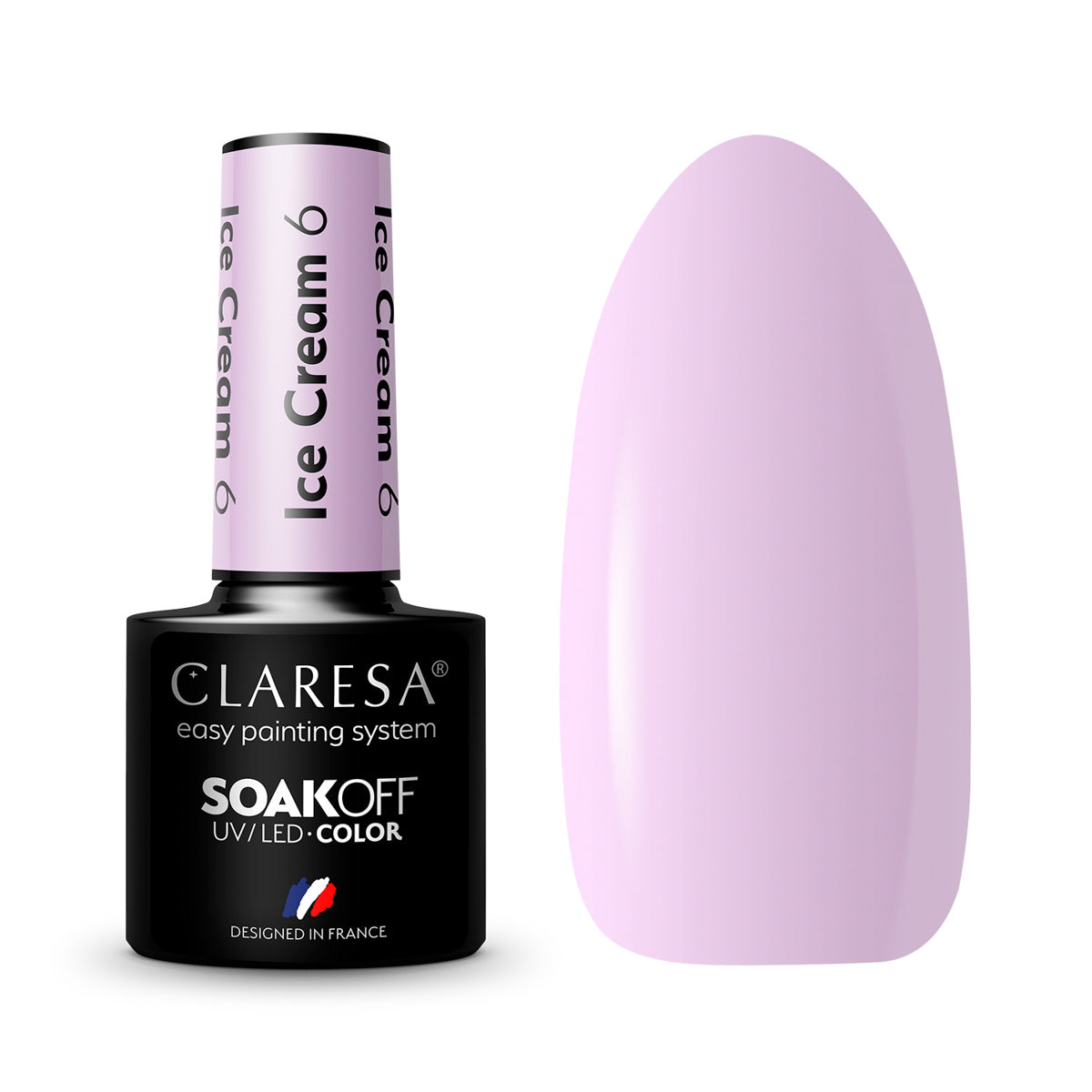 CLARESA hibidni lak za nokte Ice cream 6 - 5 g