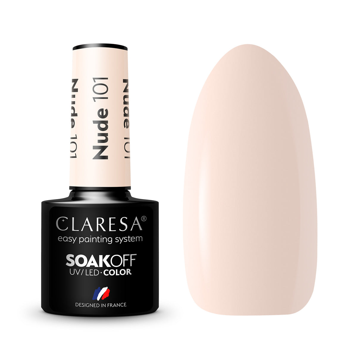 CLARESA hibridni lak za nokte NUDE 101 - 5 g