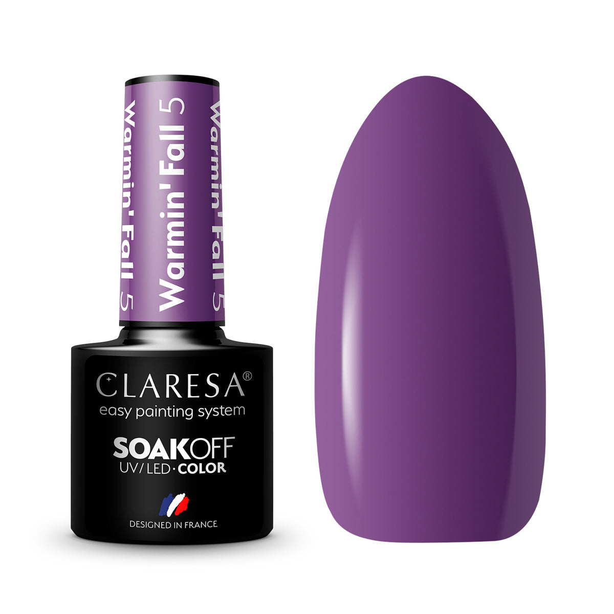 CLARESA Gel Politur WARMIN"FALL 5 -5g