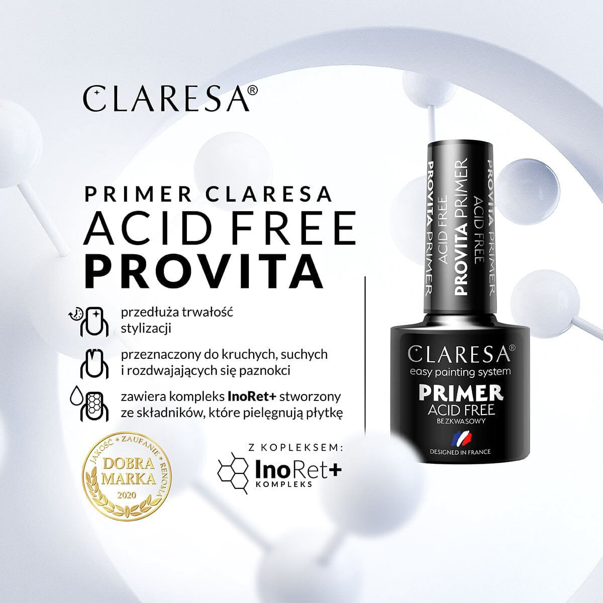 CLARESA primer bez kiseline Provita
