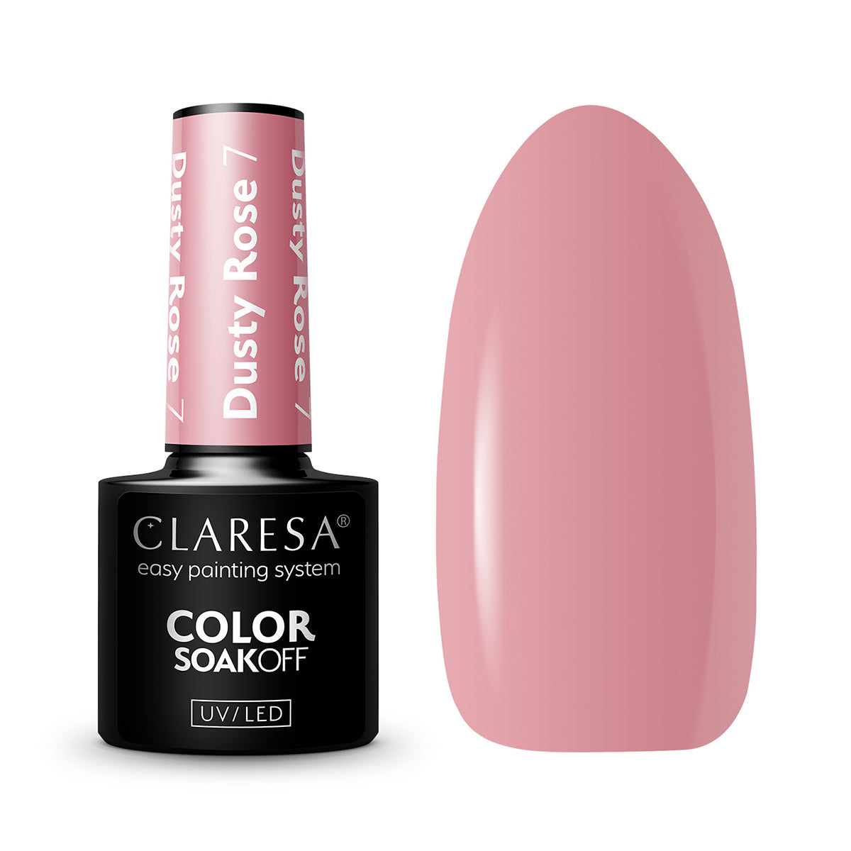 CLARESA Gelpolitur DUSTY ROSE 7 -5g