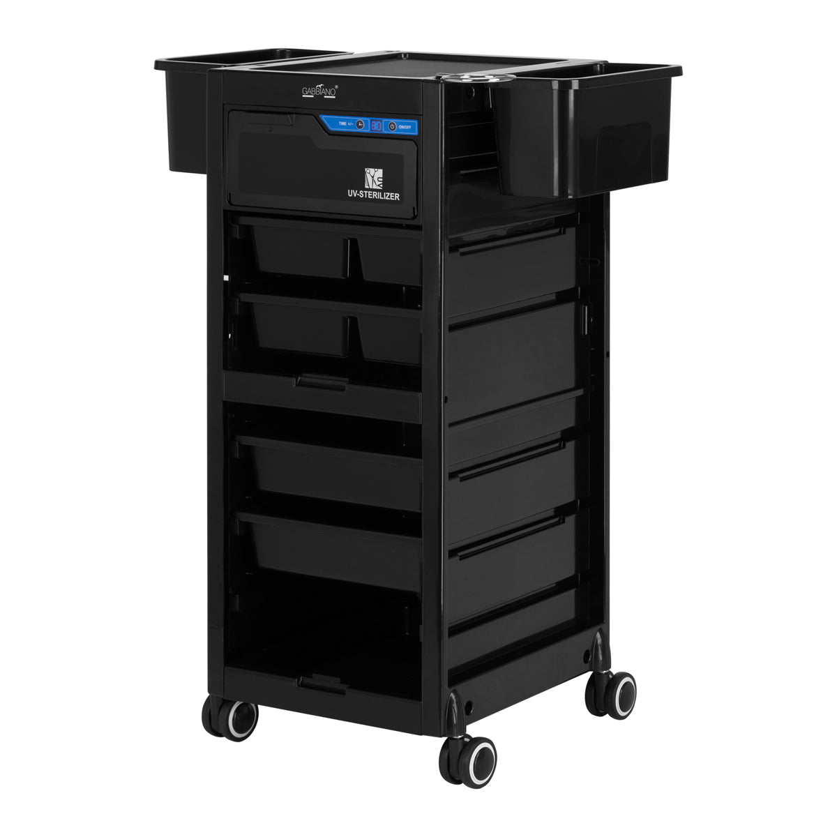 Gabbiano frizerski pomoćnik s UV sterilizatorom 68UV crni