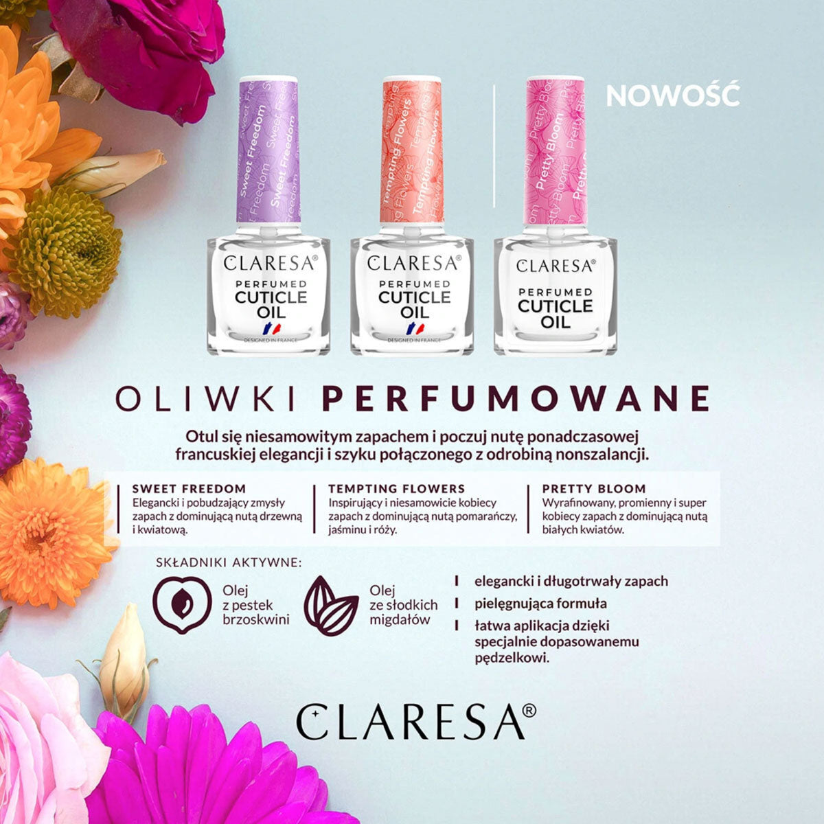 CLARESA Pretty Bloom parfumirano ulje 5 ml