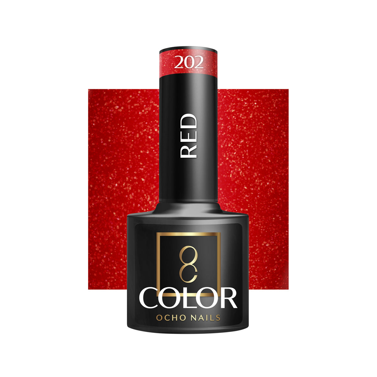 OCHO NAILS Hybrid-Nagellack red 202 -5 g
