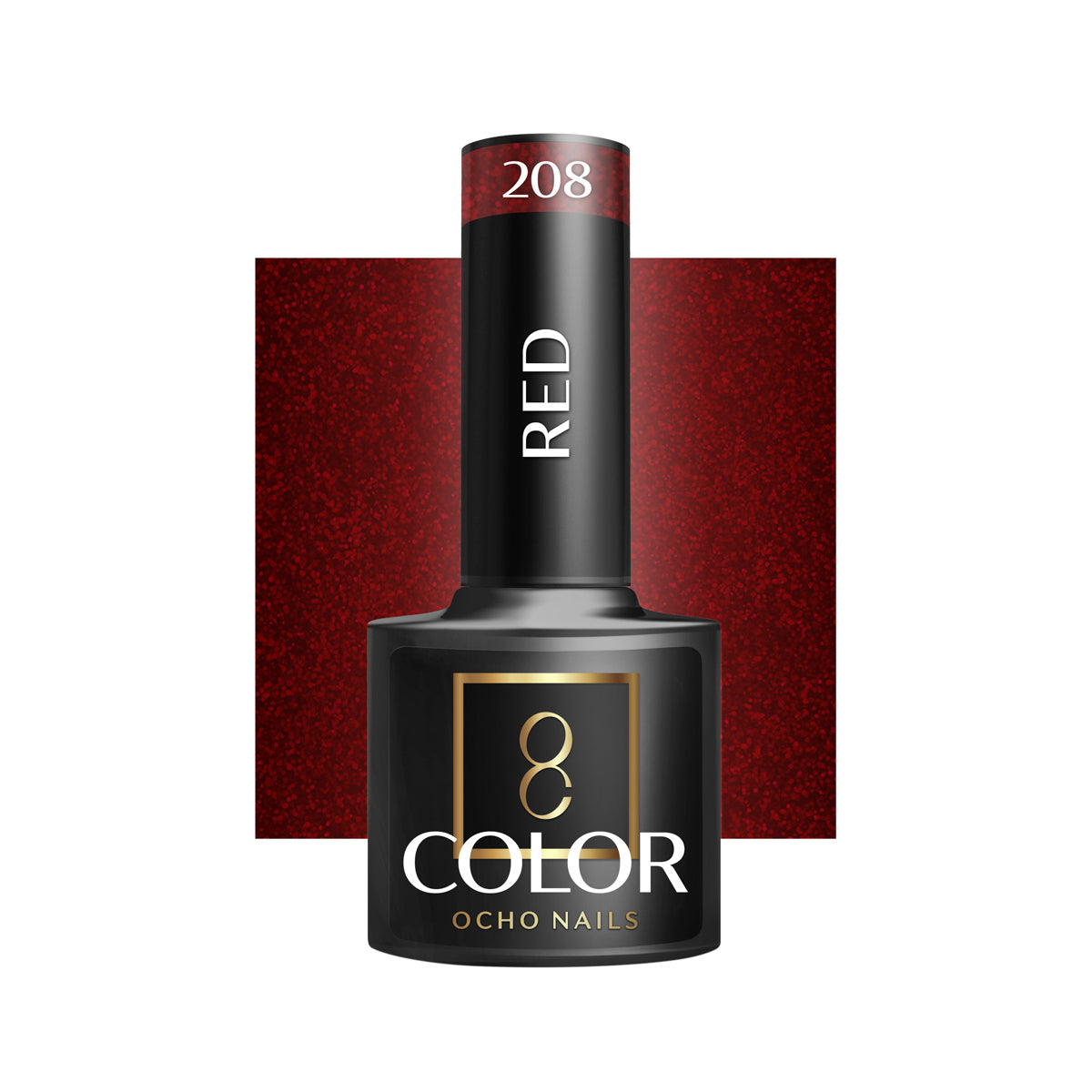 OCHO NAILS Hybrid-Nagellack red 208 -5 g