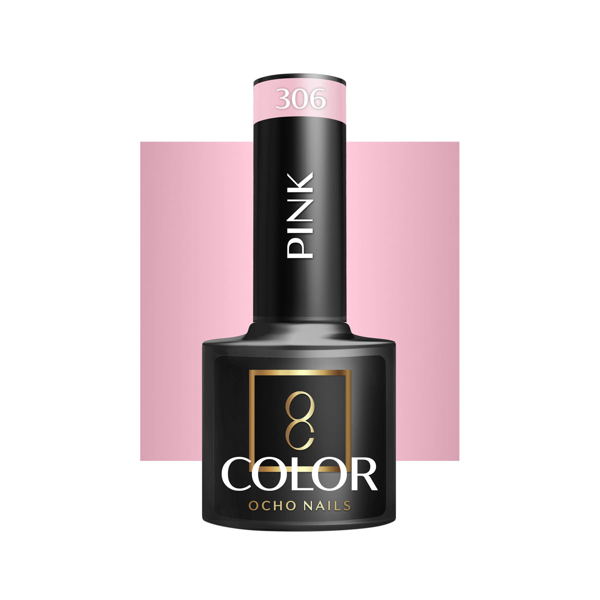 OCHO NAILS Hybrid-Nagellack pink 306 -5 g
