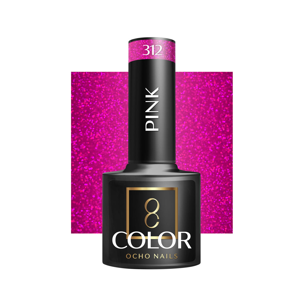 Ocho Nails Hybrid-Nagellack pink 312 -5 g