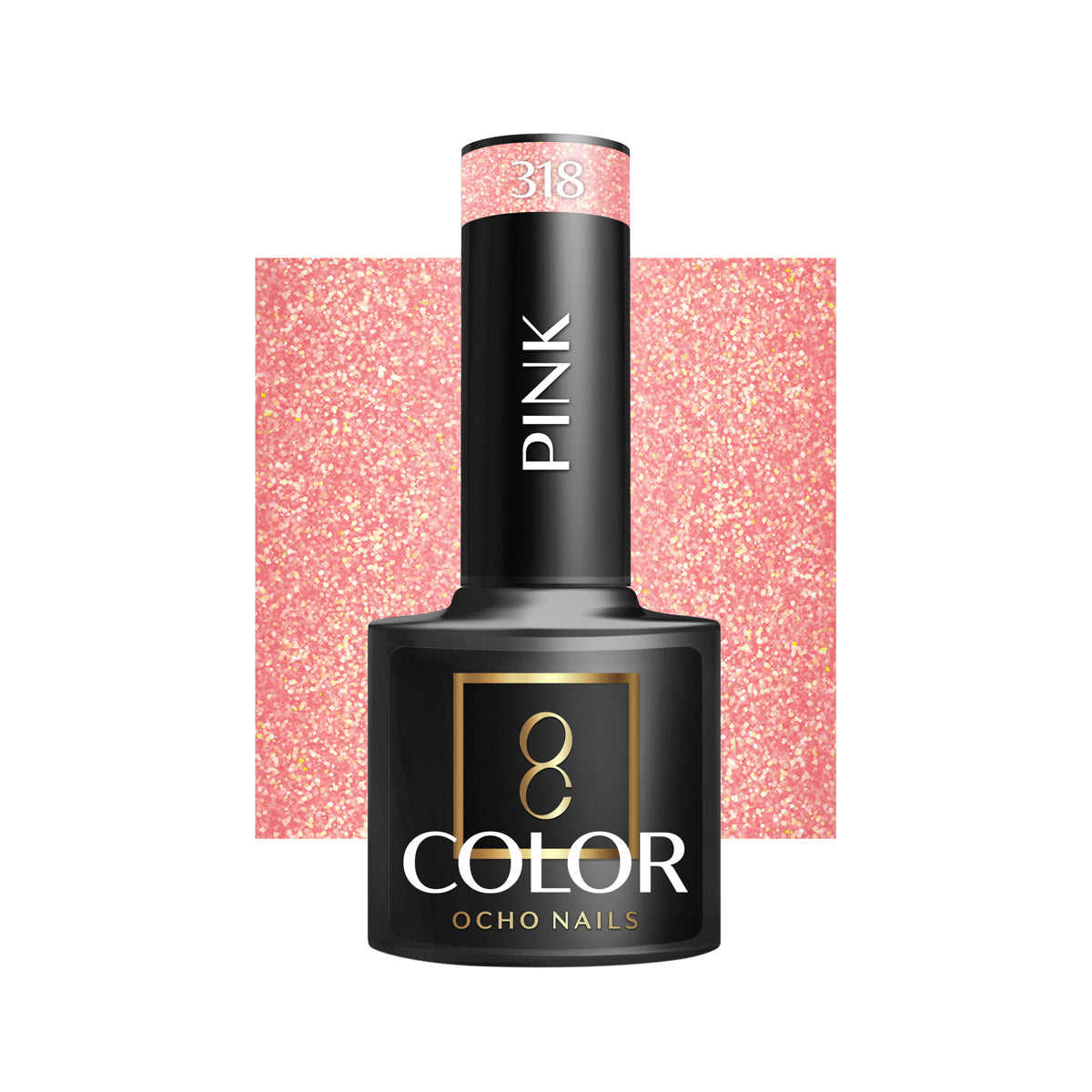 OCHO NAILS Hibridni lak za nokte ružičasti 318 - 5 g
