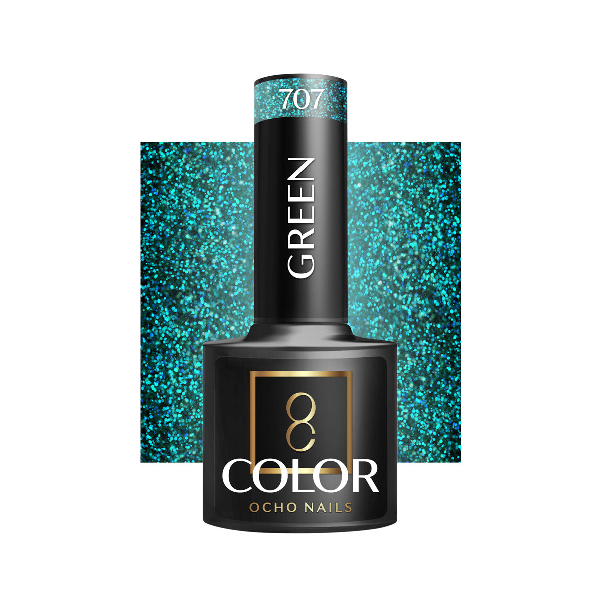 OCHO NAILS Hibridni lak za nokte smeđi 707 - 5 g