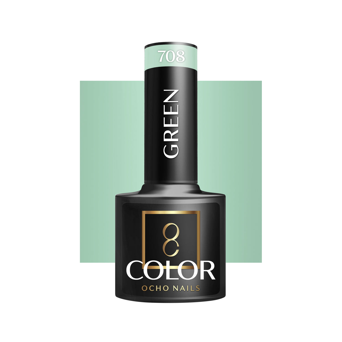 OCHO NAILS Hybrid-Nagellack green 708 -5 g