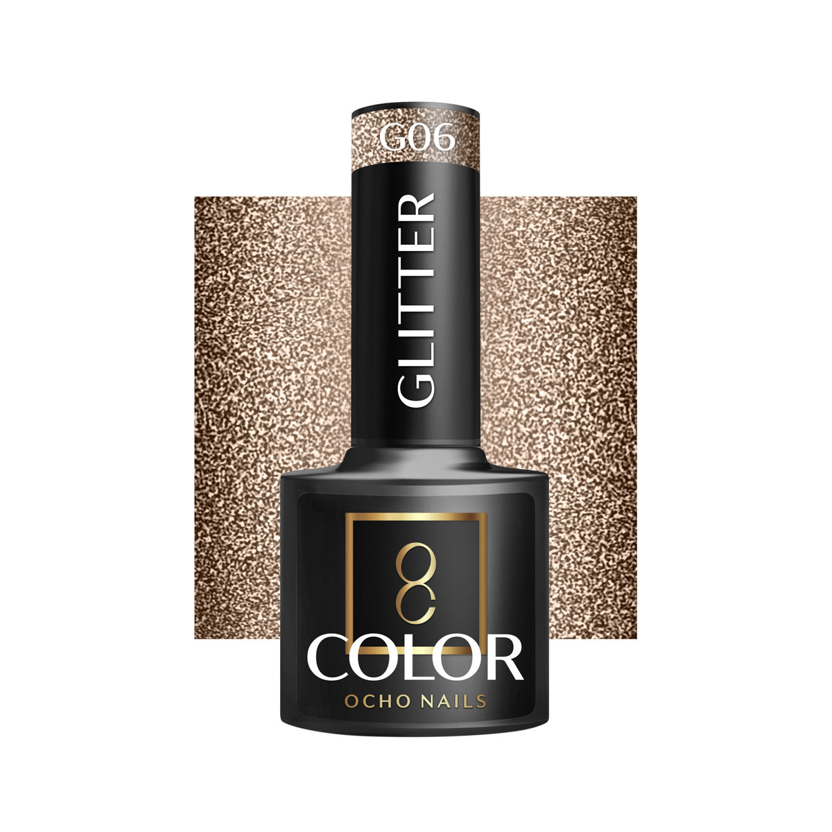 OCHO NAILS Hibridni lak za nokte Glitter G06 - 5 g
