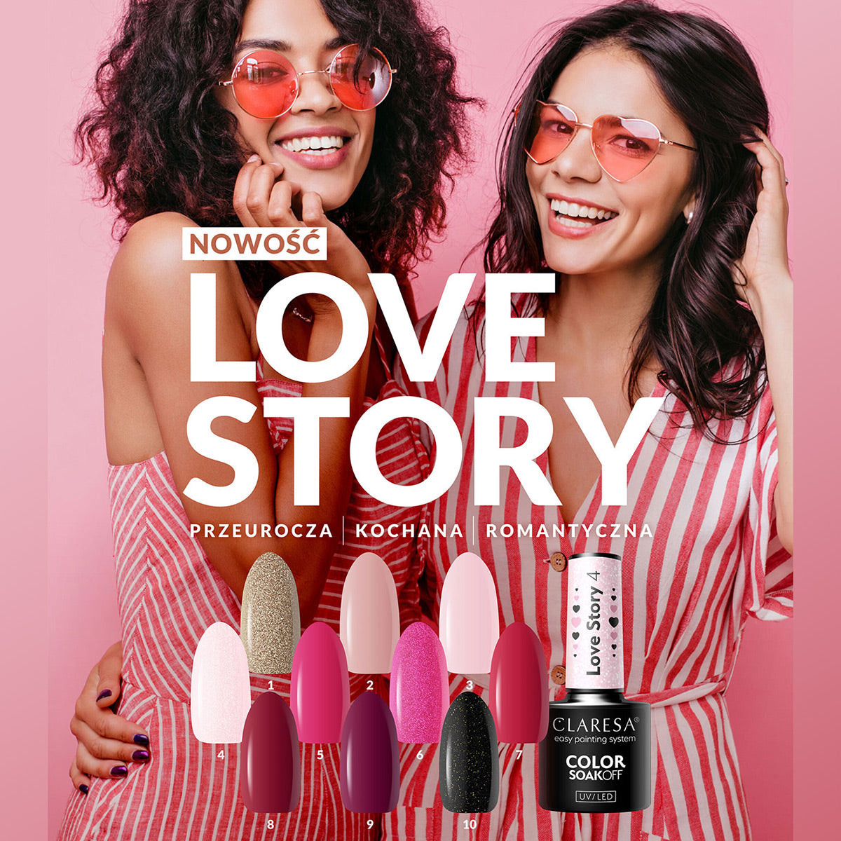 CLARESA LOVE STORY 9 - 5g Hybrid Polish