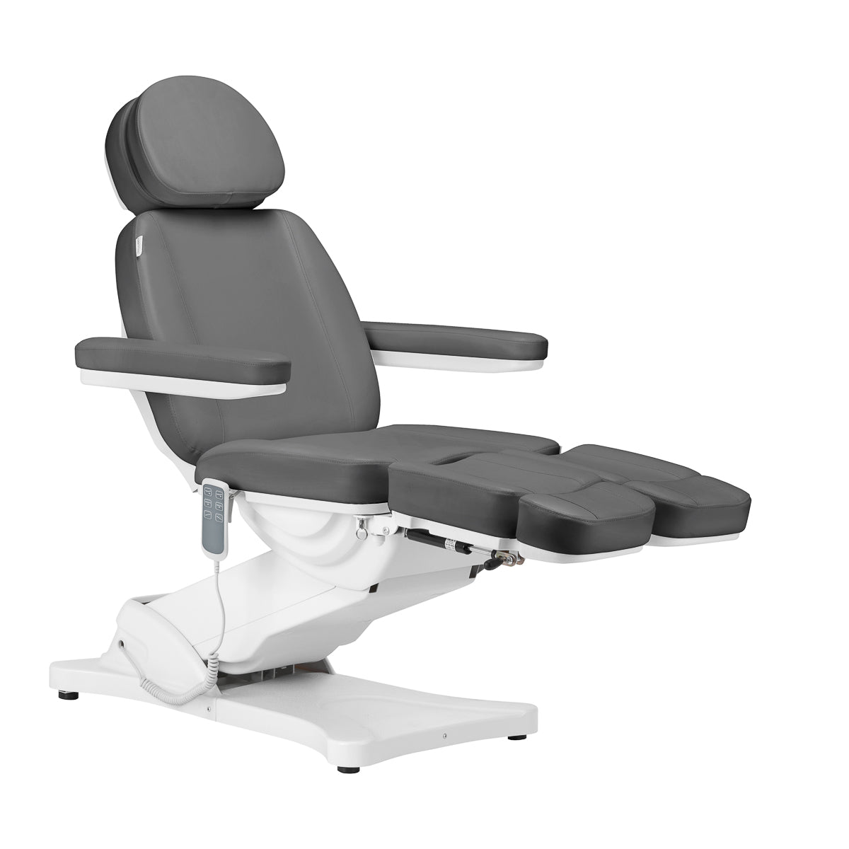 Električna kozmetička stolica SILLON CLASSIC 3 motora s pedi podlogom gray
