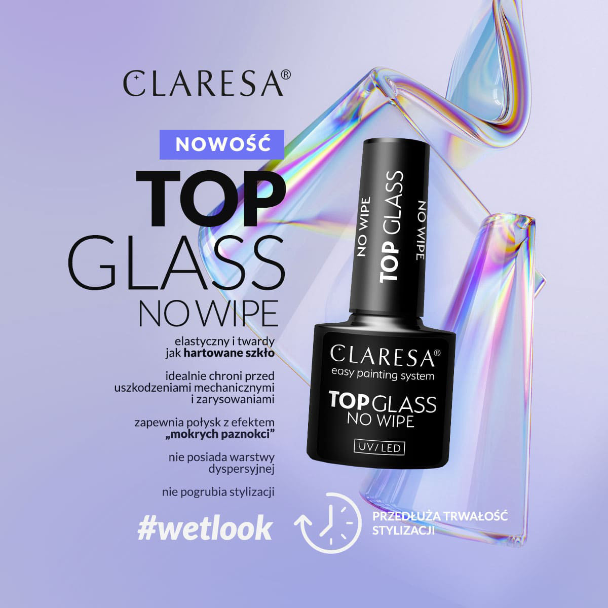 CLARESA Top Glass bez brisanja 5 g