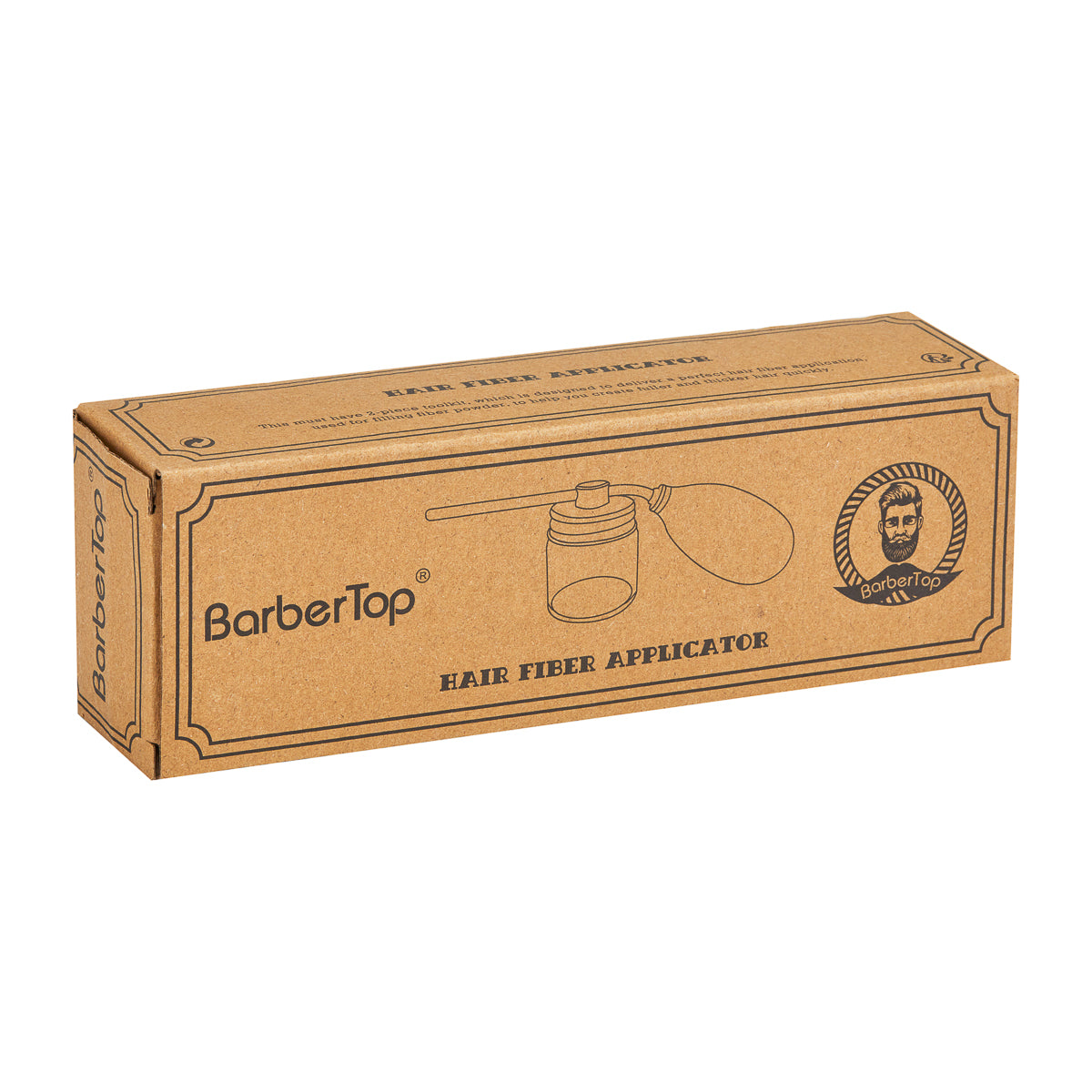 Raspršivač za puder za brijačnicu zlatni