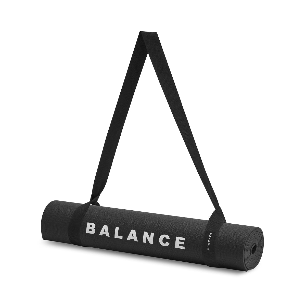 PROSTIRKA ZA JOGU BALANCE PVC CRNA