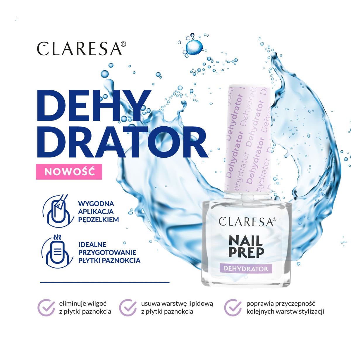 CLARESA dehidrator za pripremu noktiju 5 ml