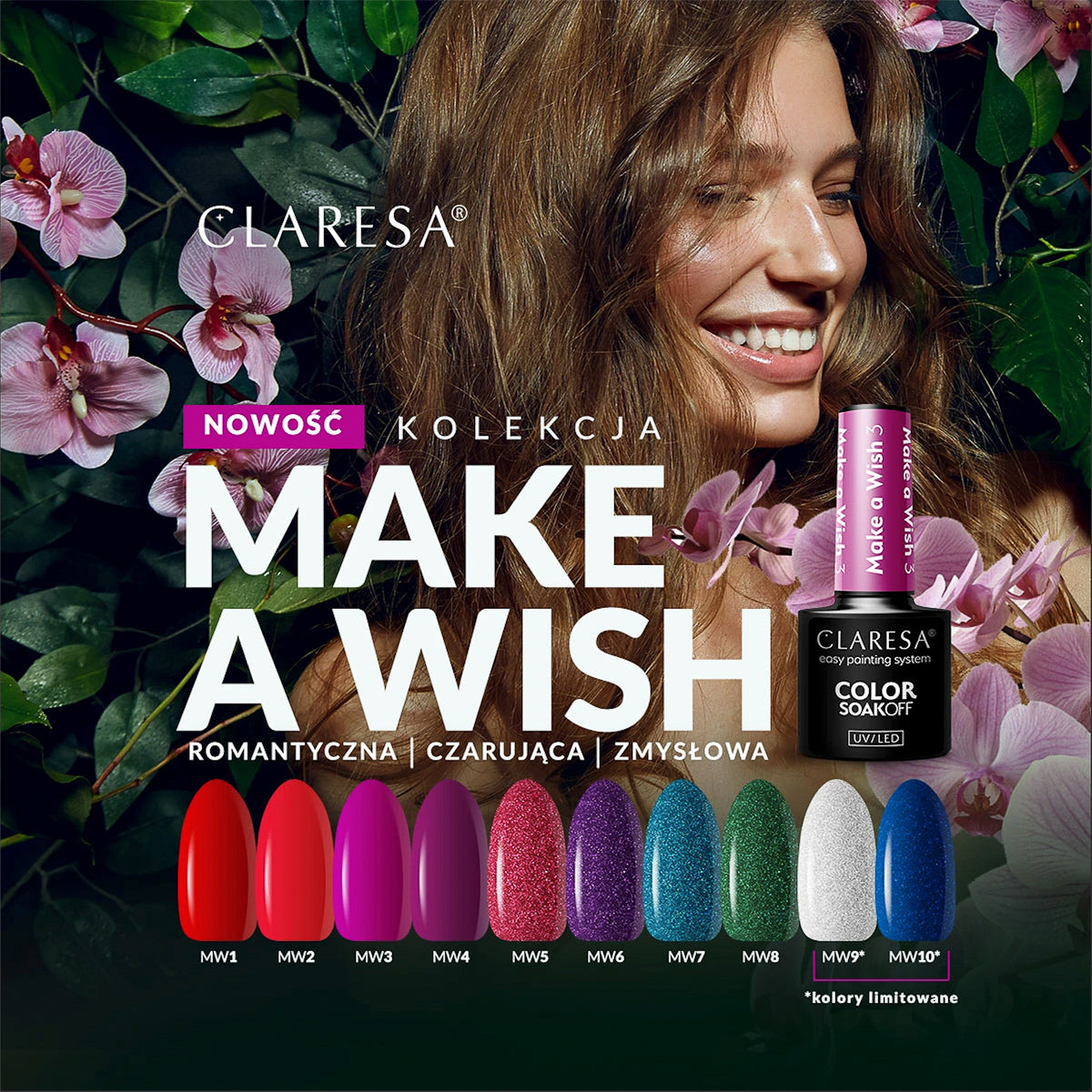 CLARESA hibridni lak Make a wish 6 -5g