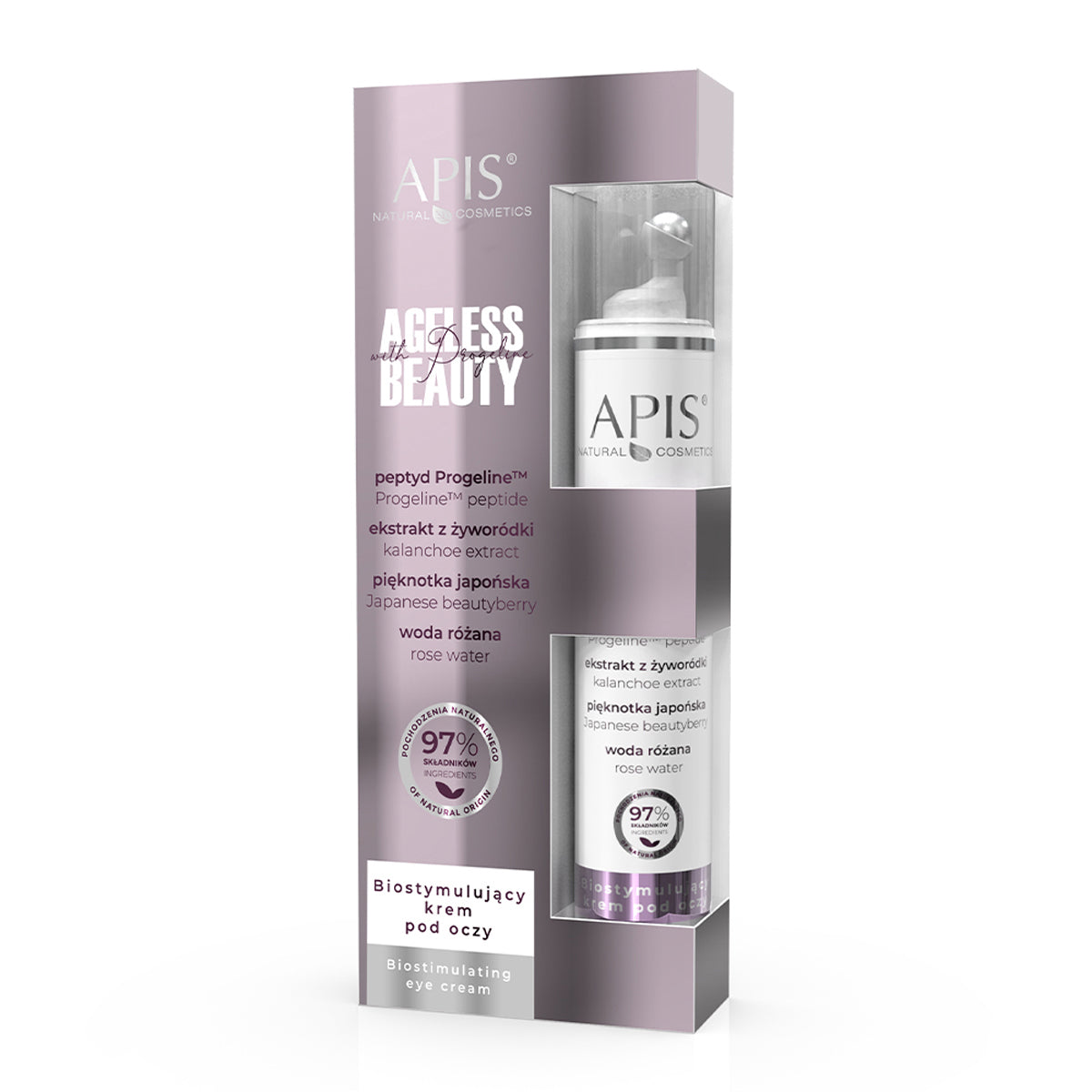 Apis Ageless beauty s progelinom biostimulirajuća krema za oči s progelinom 10 ml
