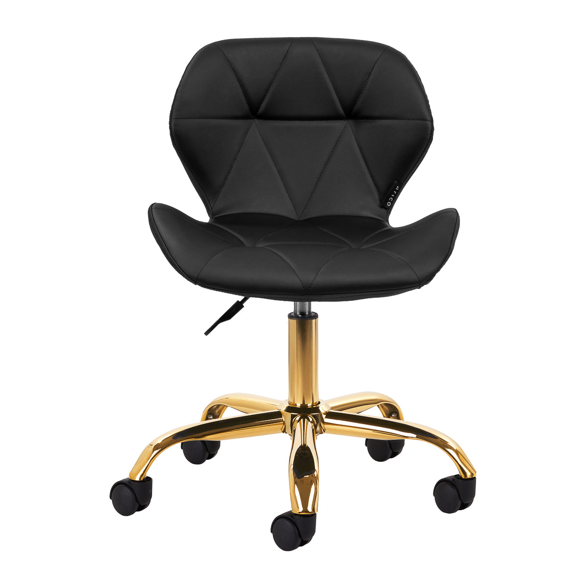 Kosmetikhocker QS-06G schwarz