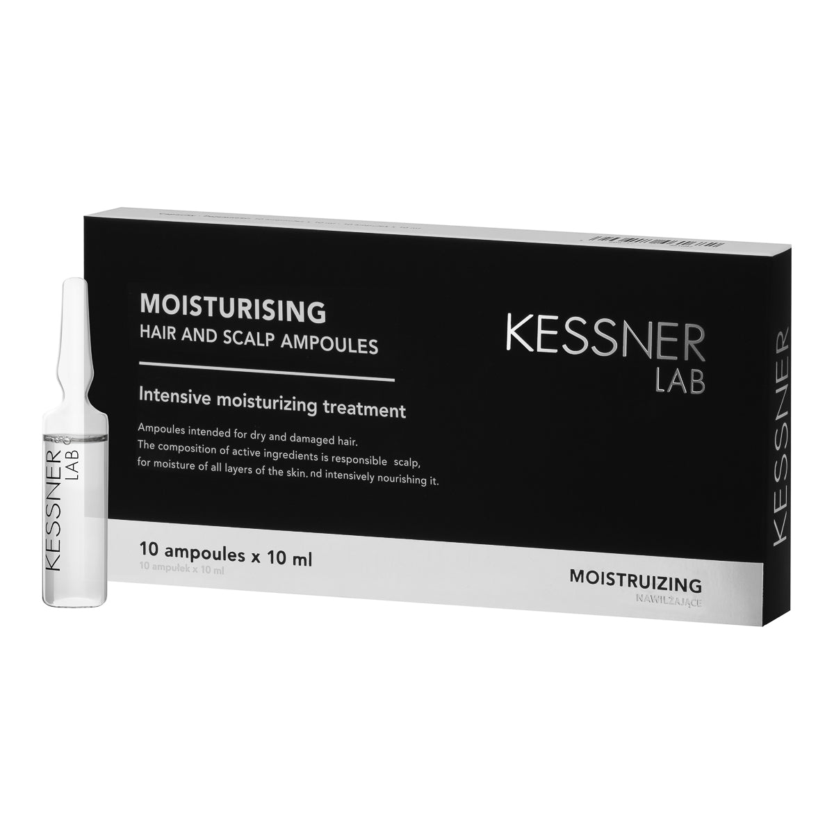 KESSNER LAB hidratantne ampule za vlasište i kosu 10 x 10 ml