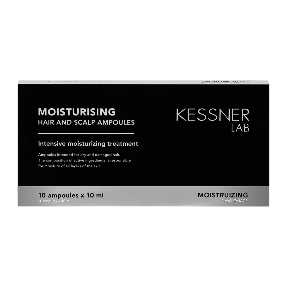 KESSNER LAB hidratantne ampule za vlasište i kosu 10 x 10 ml