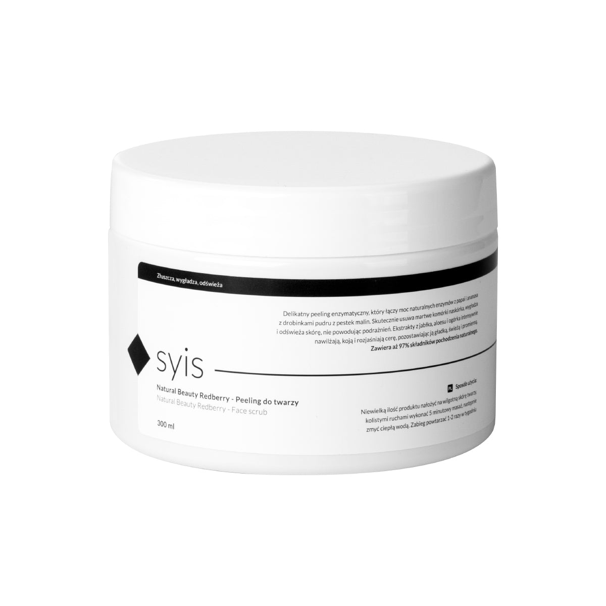 Syis Natural Beauty piling za lice s mirisom borovnice 300 ml