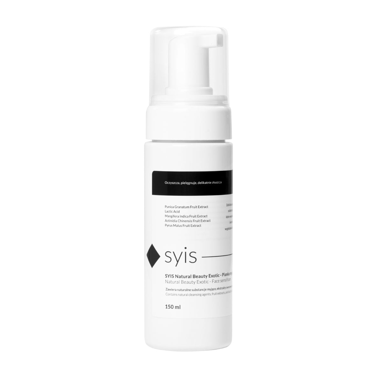 Syis Natural Beauty egzotična pjena za lice sensifoam 150 ml