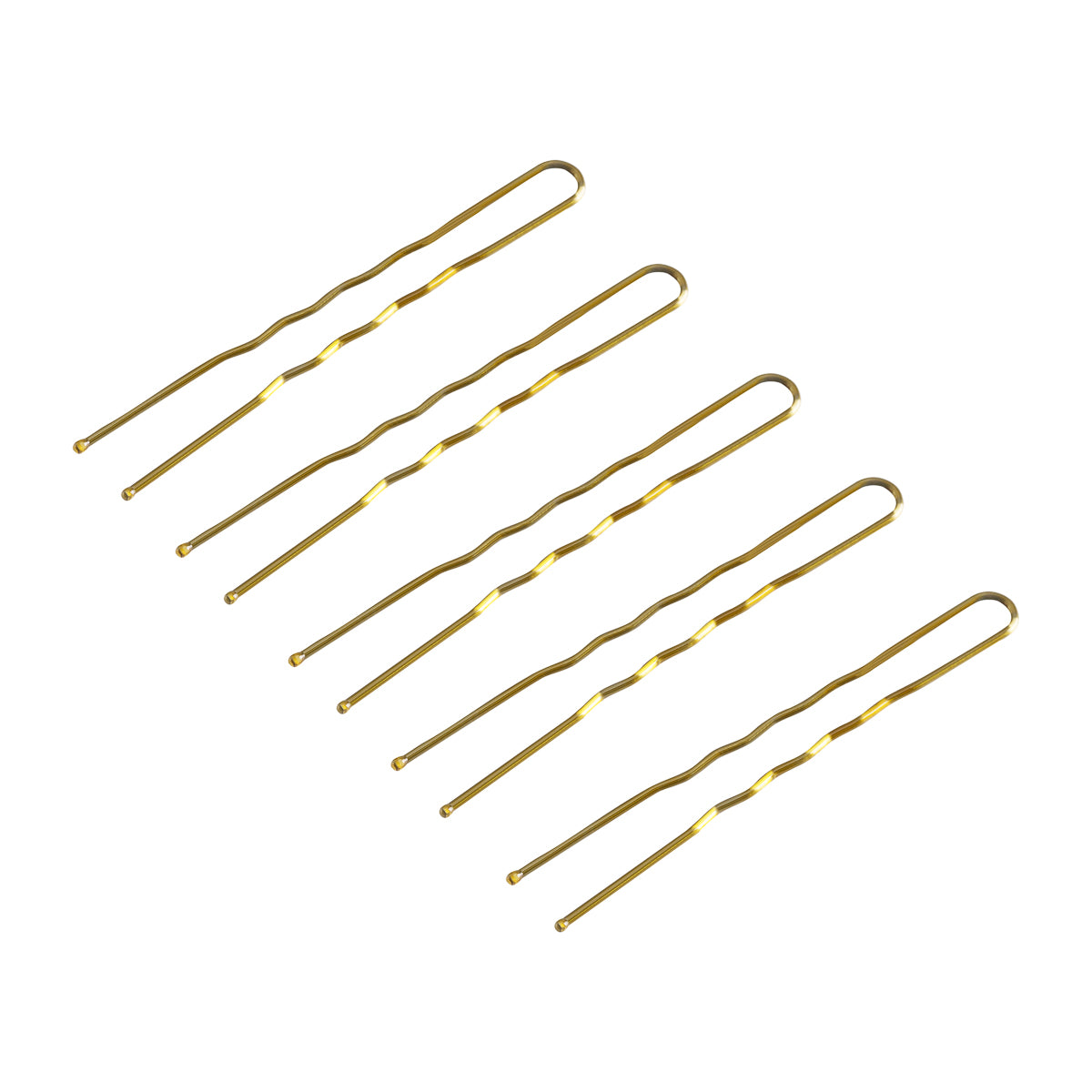 Friseurbrötchen für Haare E-57 120 Stk. 5,6 cm gold
