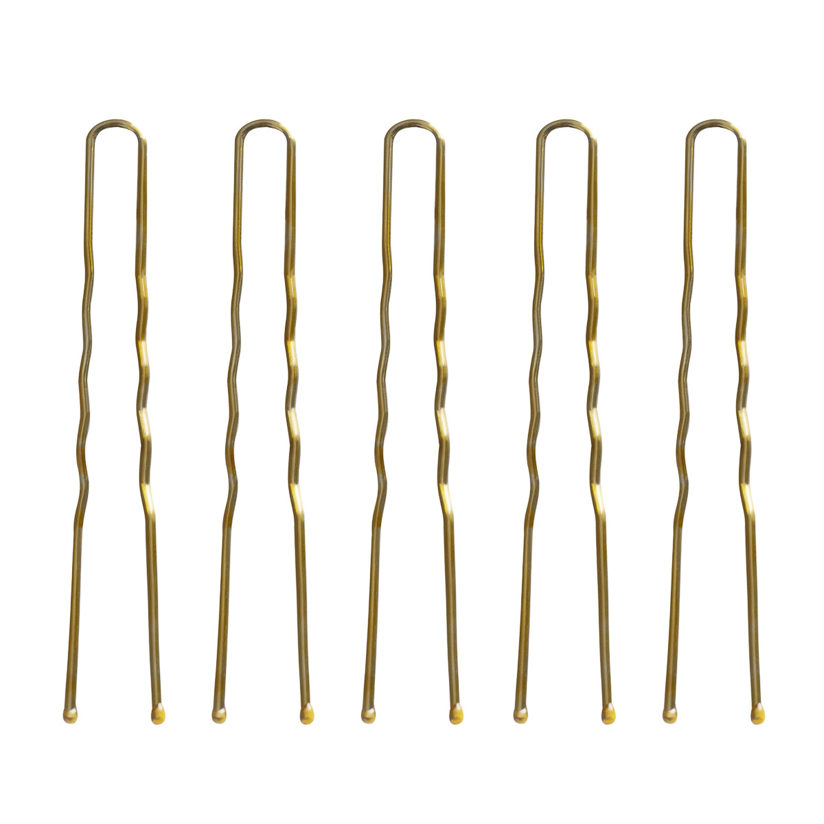 Friseurbrötchen für Haare E-57 120 Stk. 5,6 cm gold