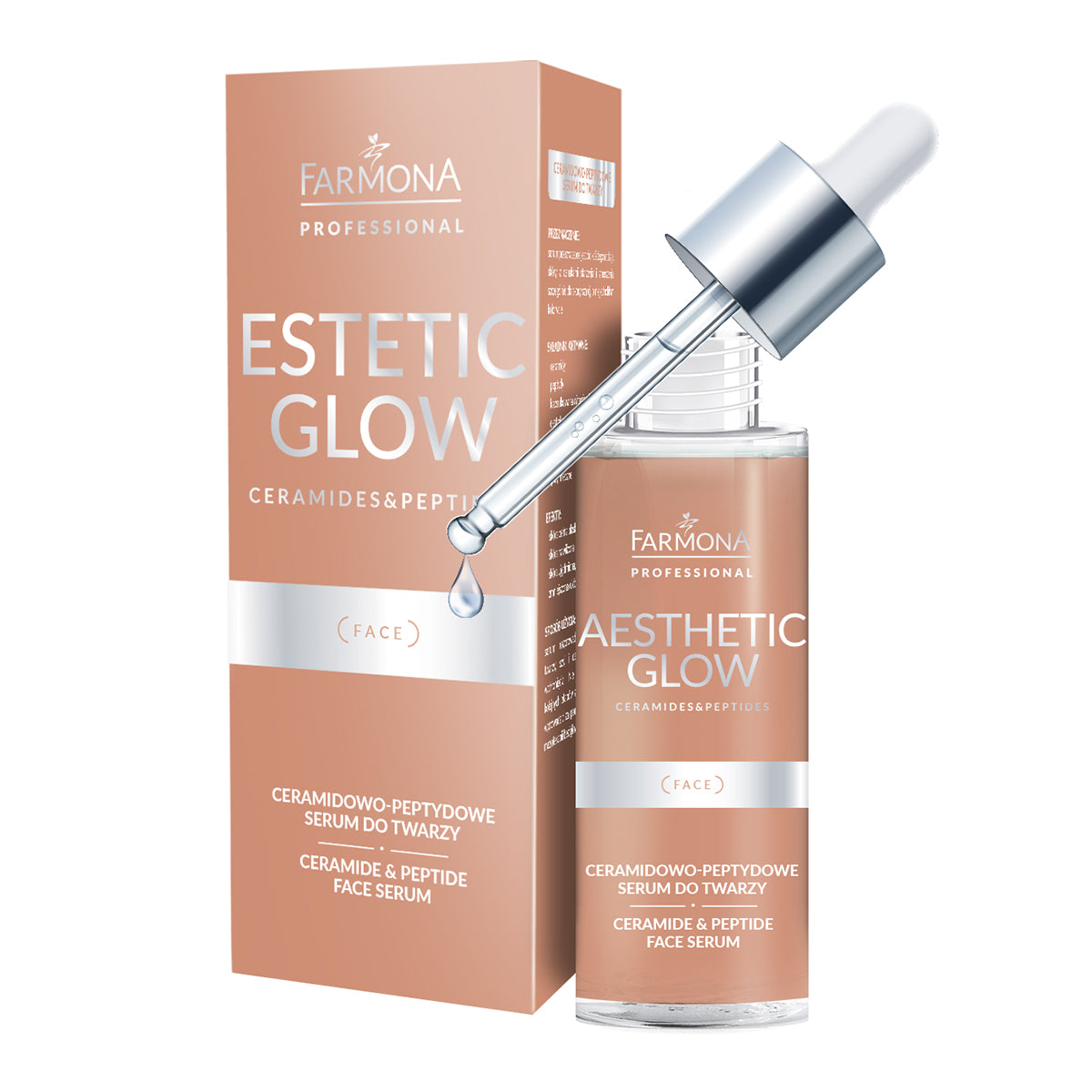 Farmona Aesthetic Glow serum za lice s ceramidima i peptidima 30 ml
