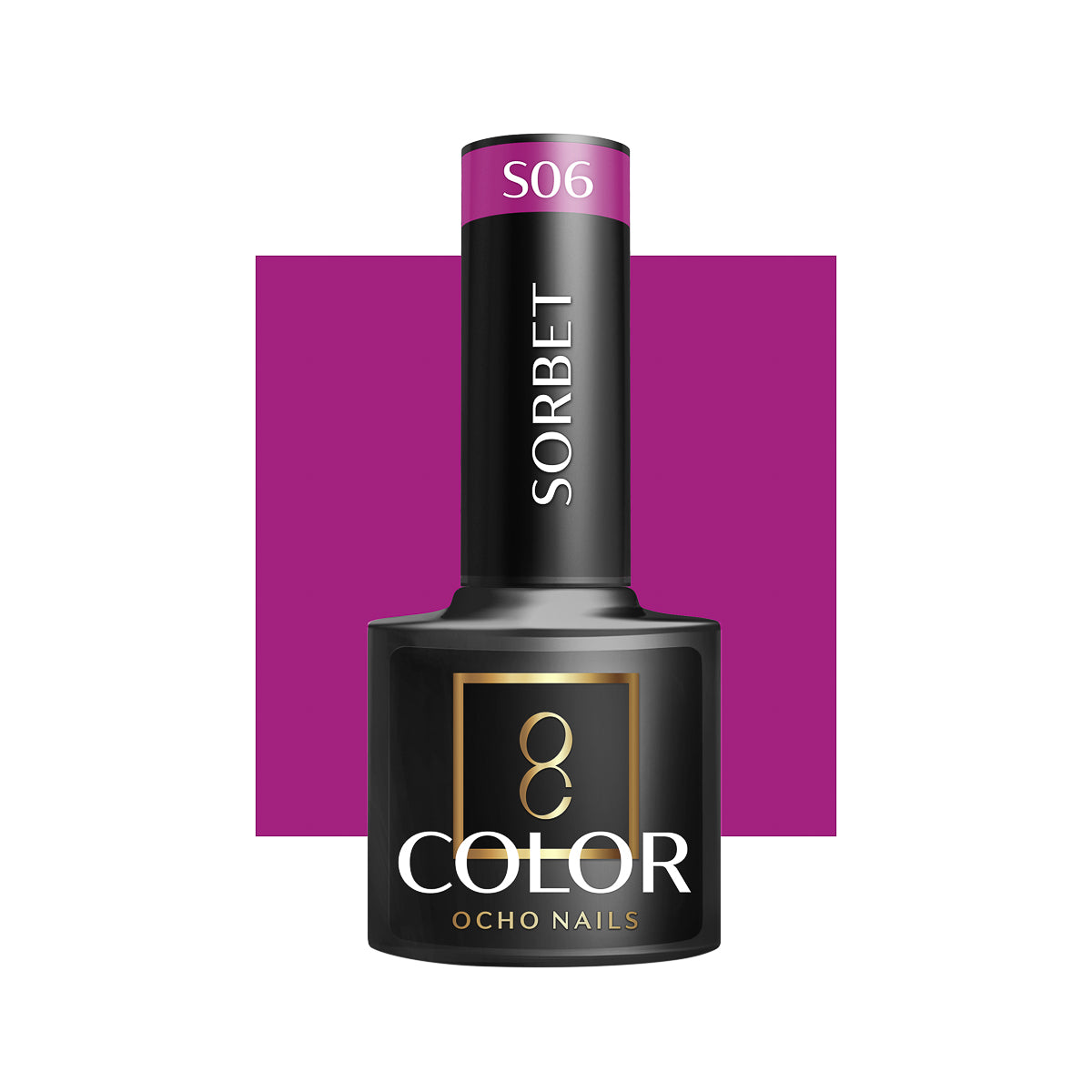 OCHO NAILS Hybrid-Nagellack Sorbet S06 -5 g