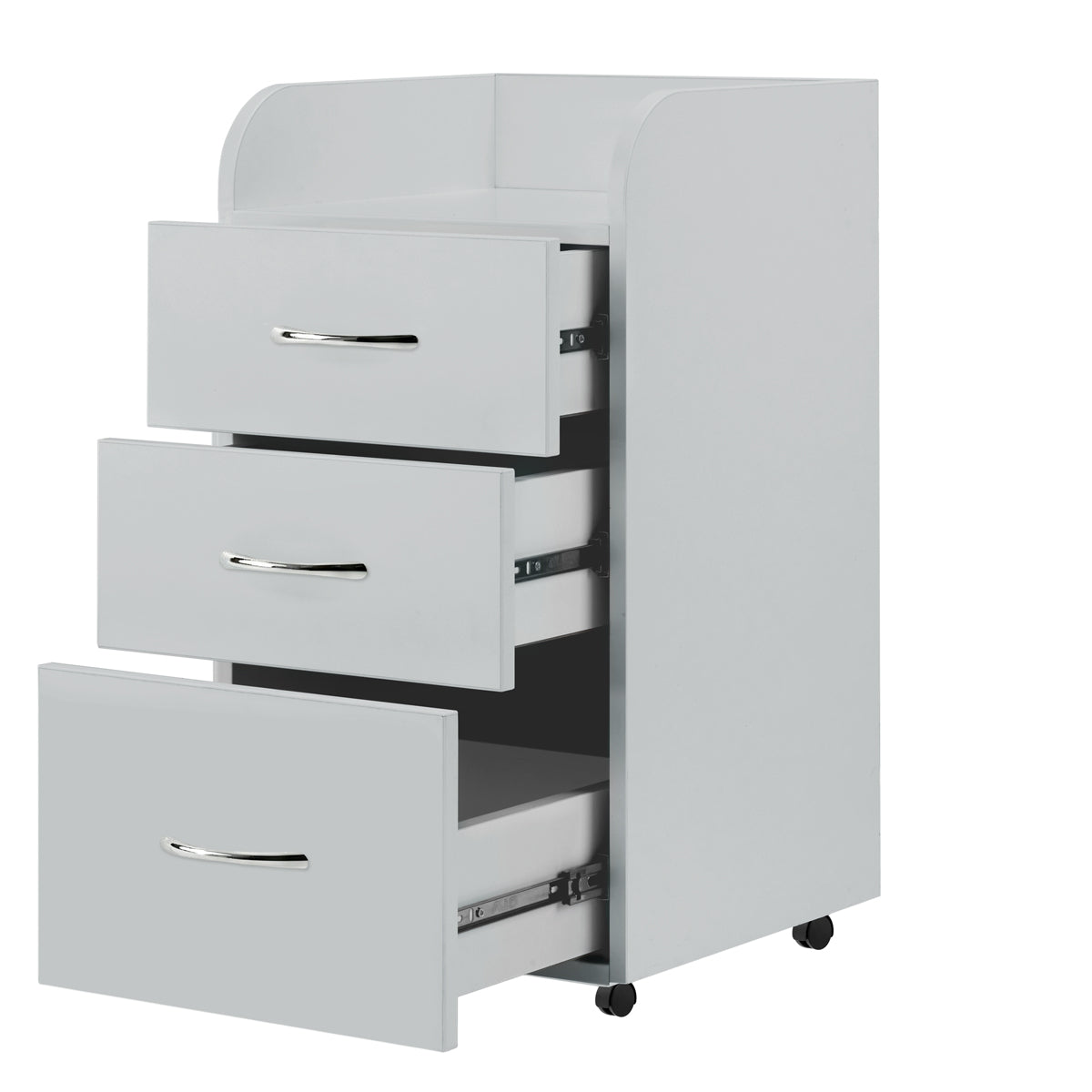 Schrank Kombi grau