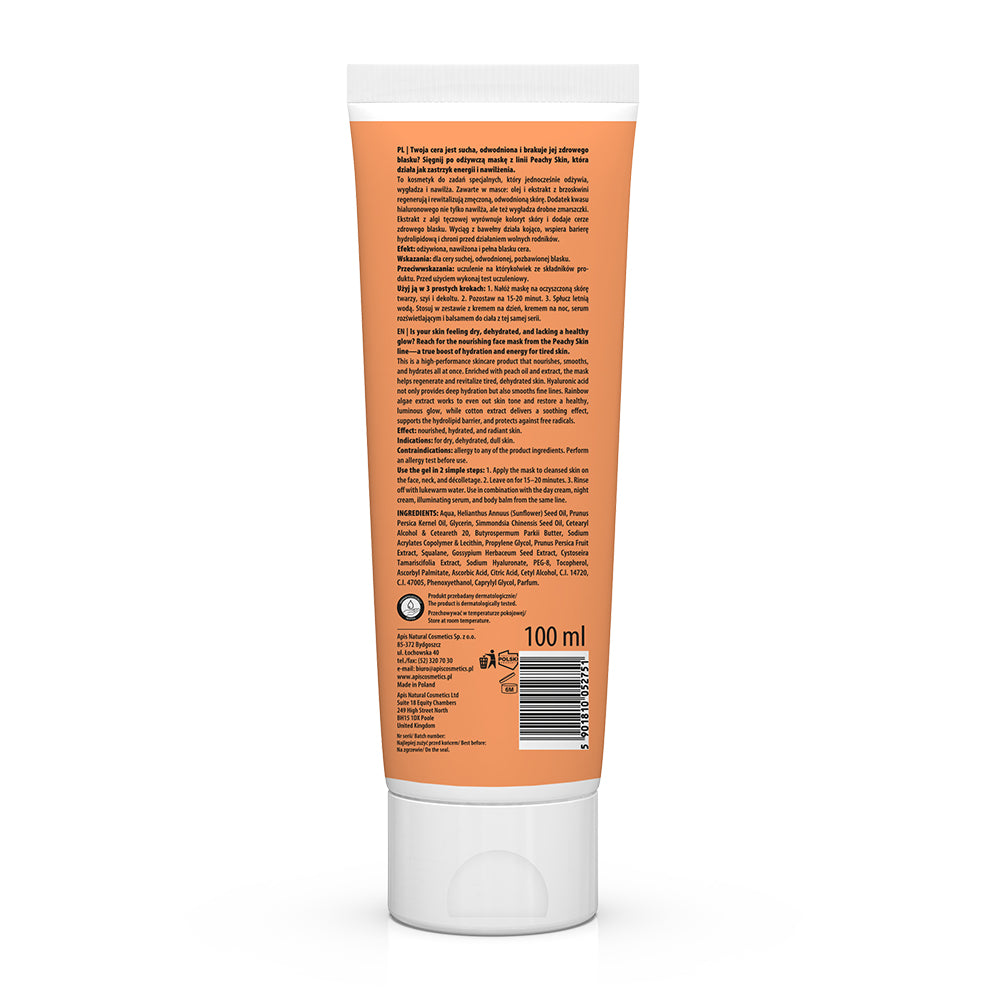 Apis PEACHY SKIN Nourishing Gesichtsmaske 100 ml