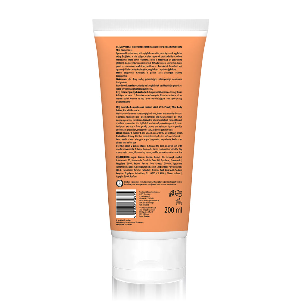 Apis PEACHY SKIN Moisturizing Body Lotion 200 ml